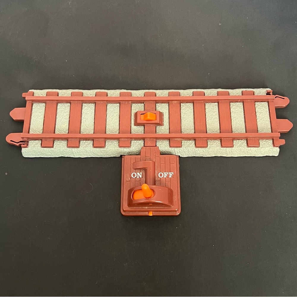 1988 Playskool Express Train Track On Off Switch Track Piece